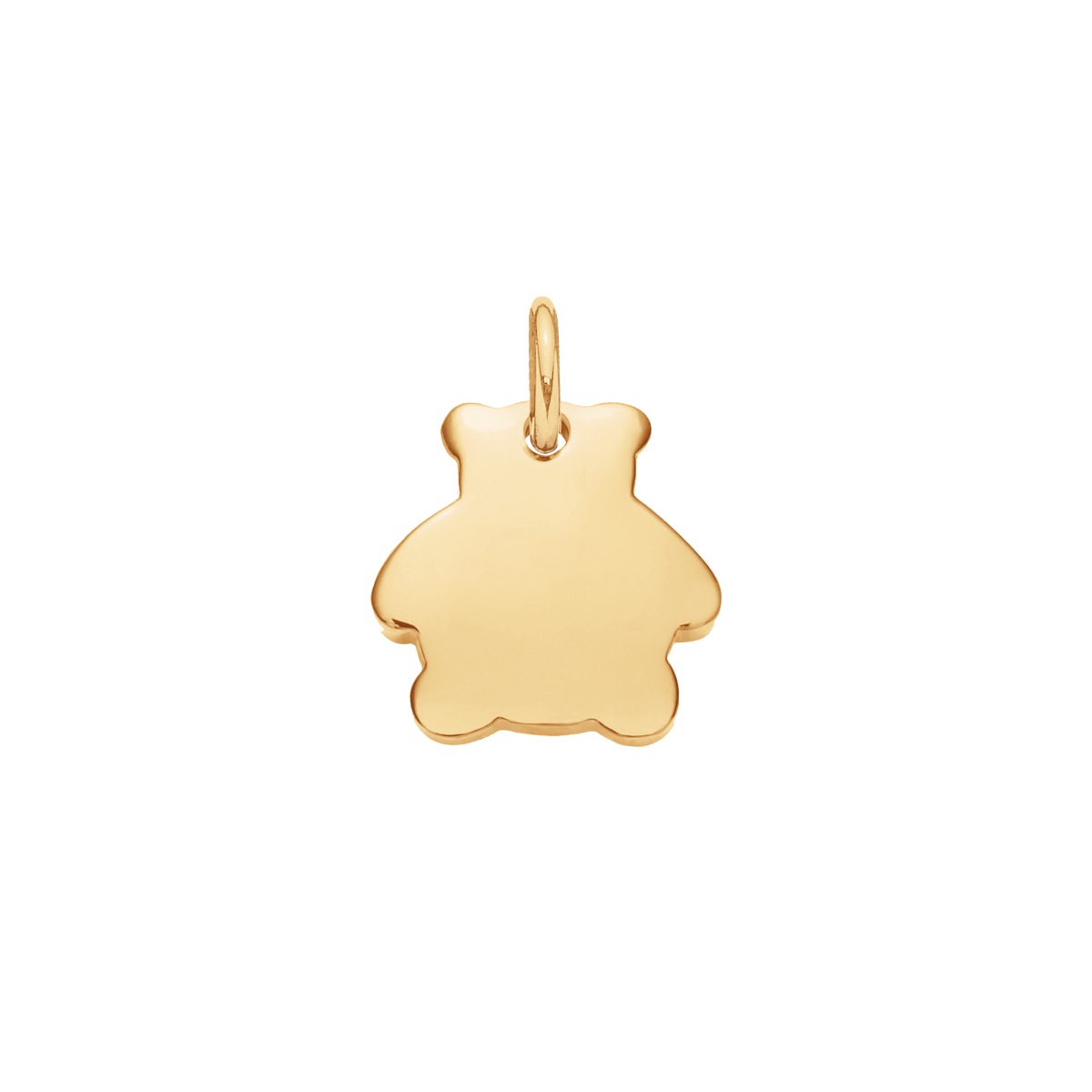 Pendentif Ourson 1 cm doré à l’or fin