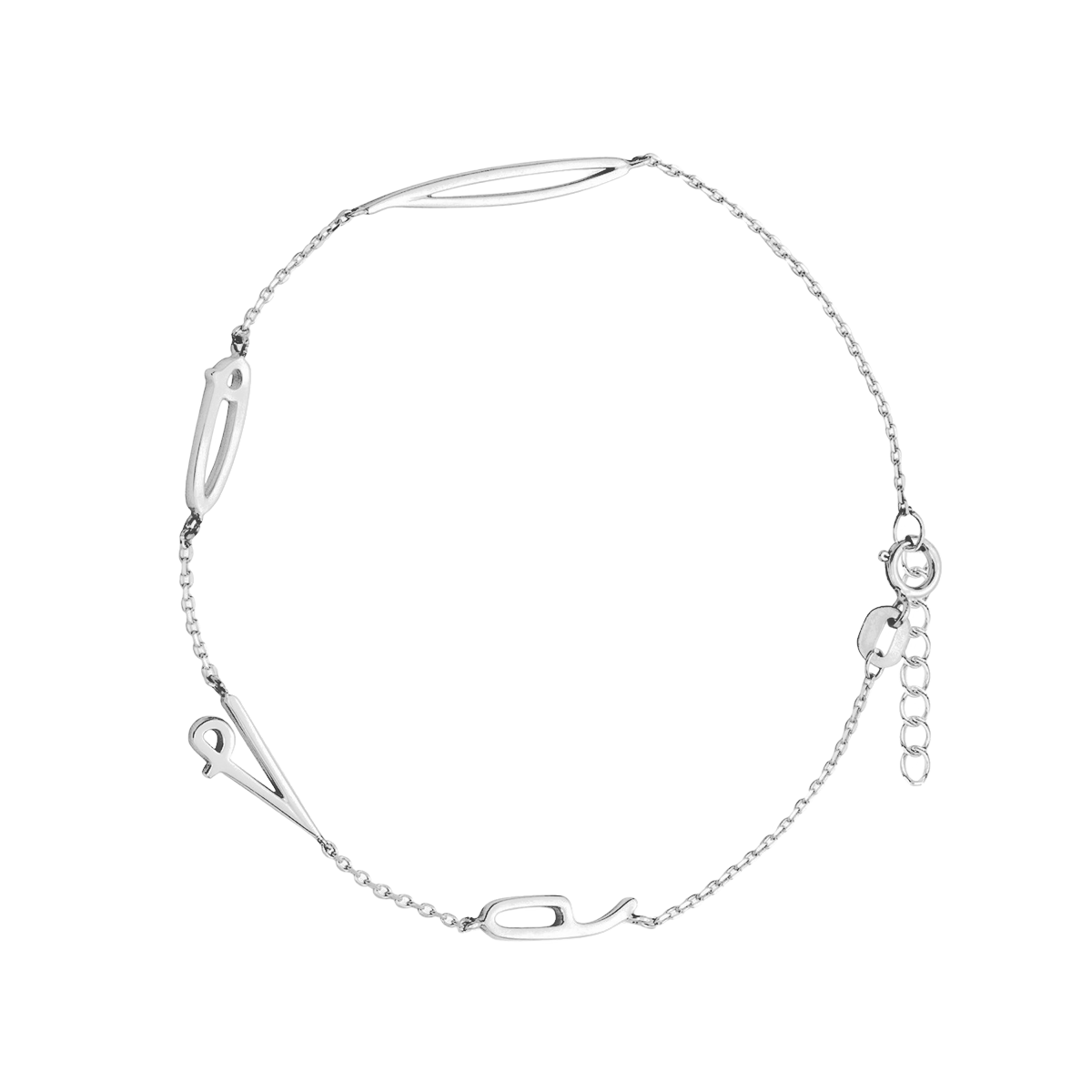 Bracelet Love en argent