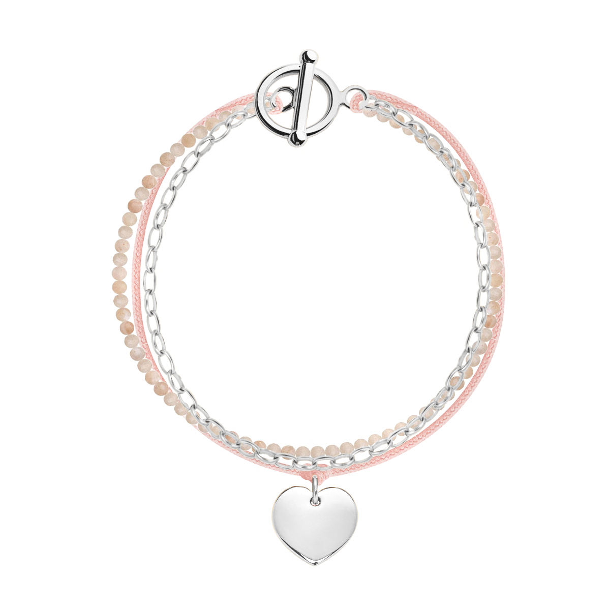 Bracelet Rosalia plaqué argent