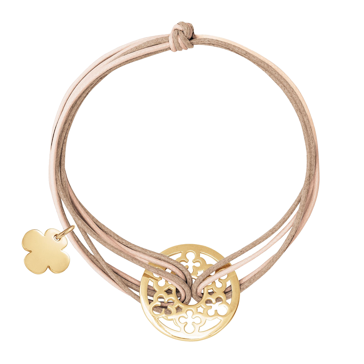 Bracelet Rose doré à l’or fin