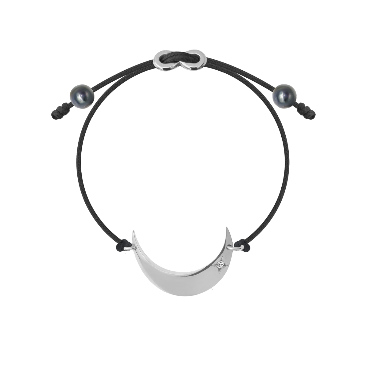 Bracelet Silver night en argent