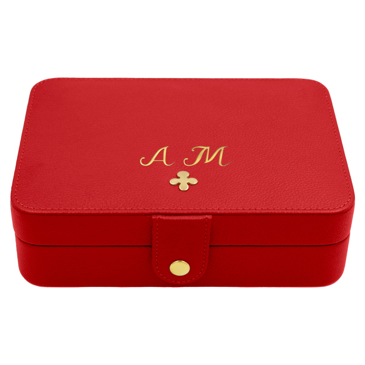 Coffret à bijoux rouge