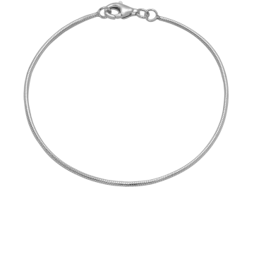 Armband feine Schlange silber