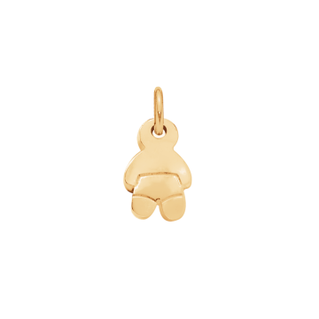 Pendentif Bébé 1,3 cm doré à l’or fin