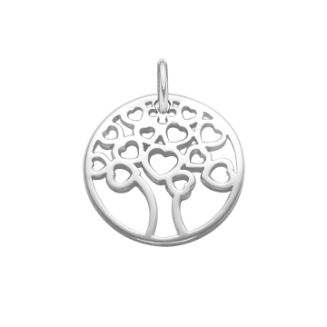 Pendentif Arbre ajouré 2 cm en argent