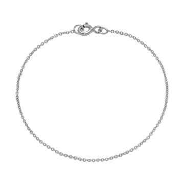 Armband klassisch 17 cm silber