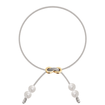 Bracelet avec fermoir Infinity et perles