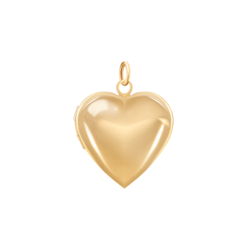 Pendentif Coeur ouvrant petit doré à l’or fin