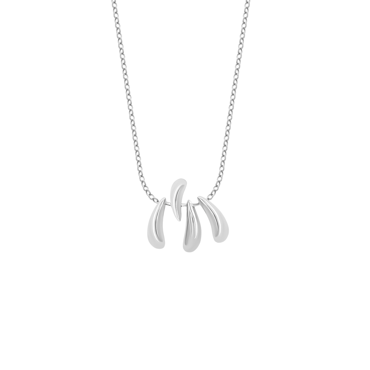 Collier Forza plaqué argent