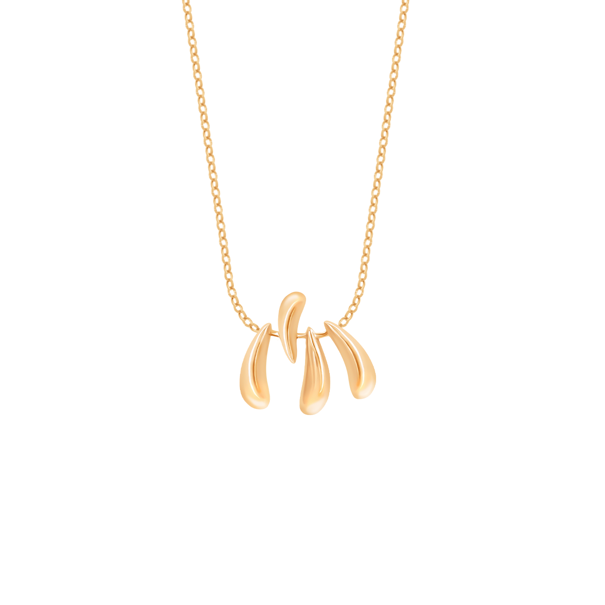 Collier Forza doré à l’or fin