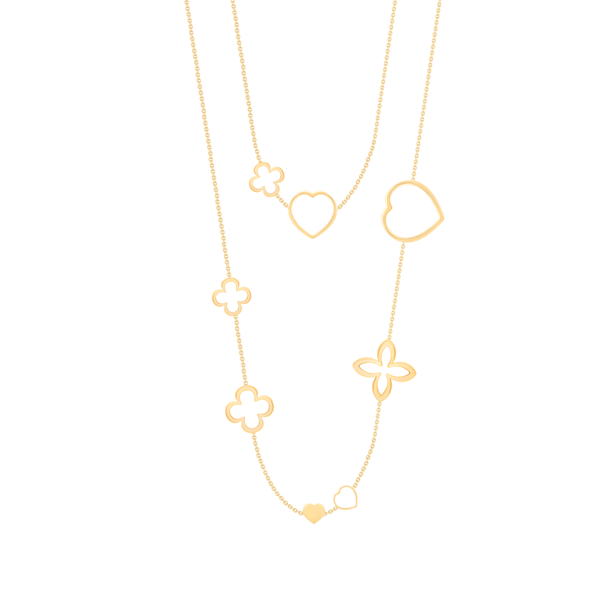 Collier Icons doré à l’or fin