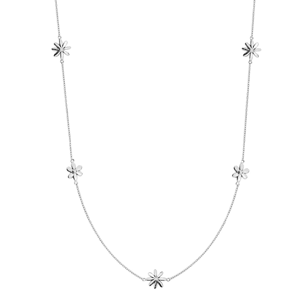 Collier Flowers en argent