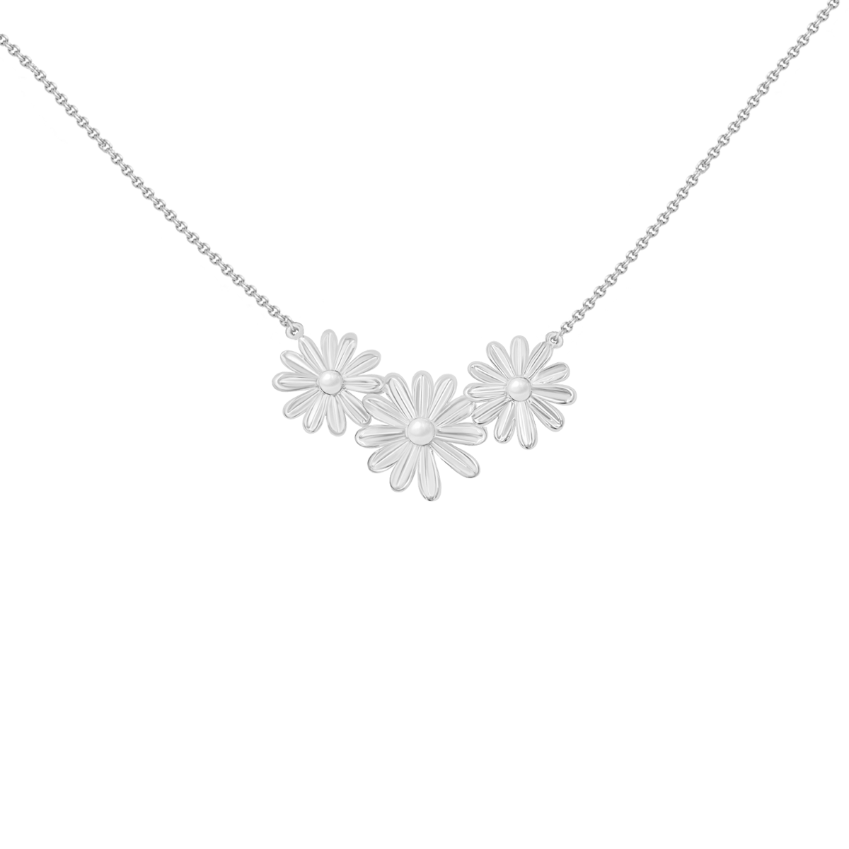 Collier Margaret III mini plaqué argent