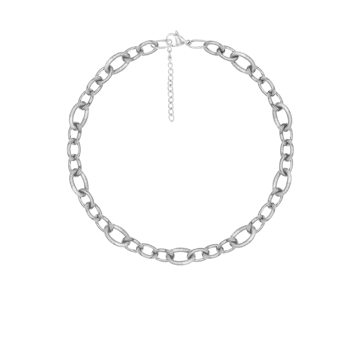 Bracelet chaîne n°3 plaqué argent