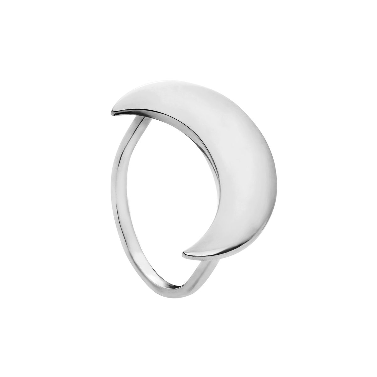 Bague Lune en argent