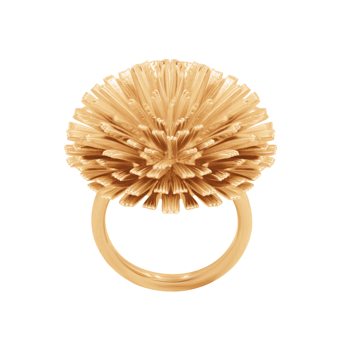 Bague Bloom doré à l’or fin