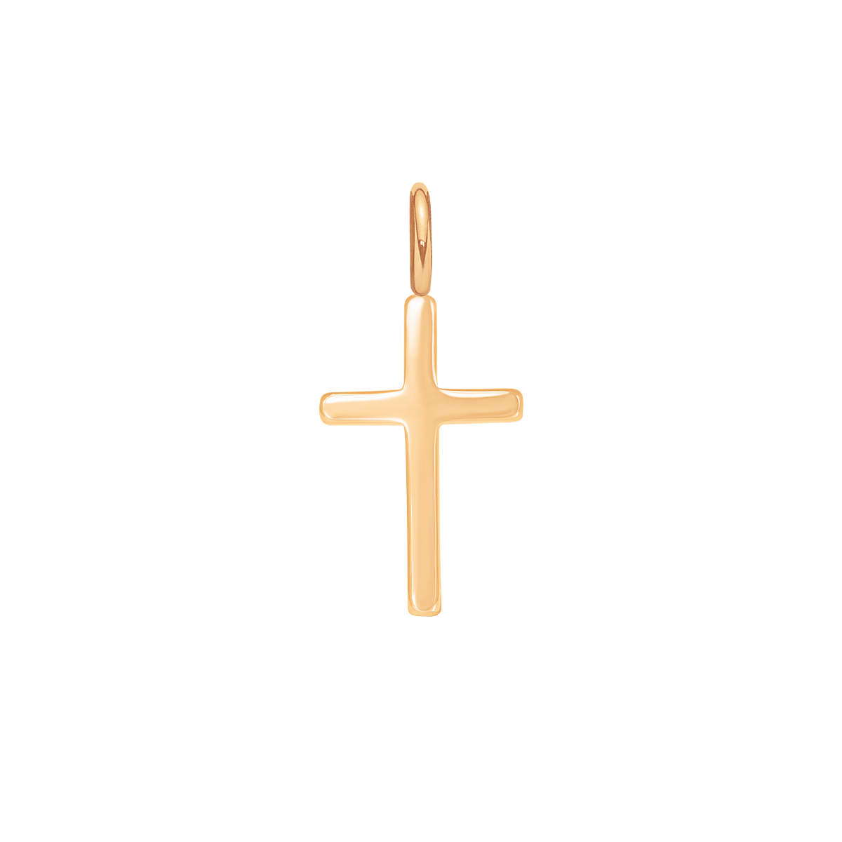 Anhänger Kreuz 1,5 cm aus 585er Gelbgold