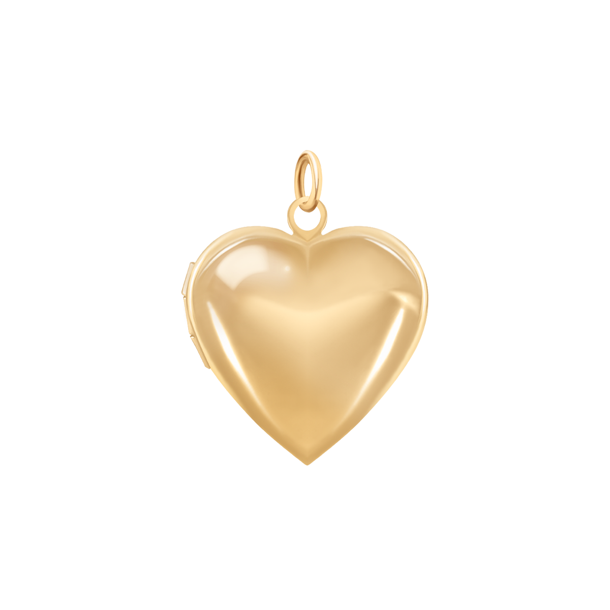 Pendentif Coeur ouvrant petit doré à l’or fin