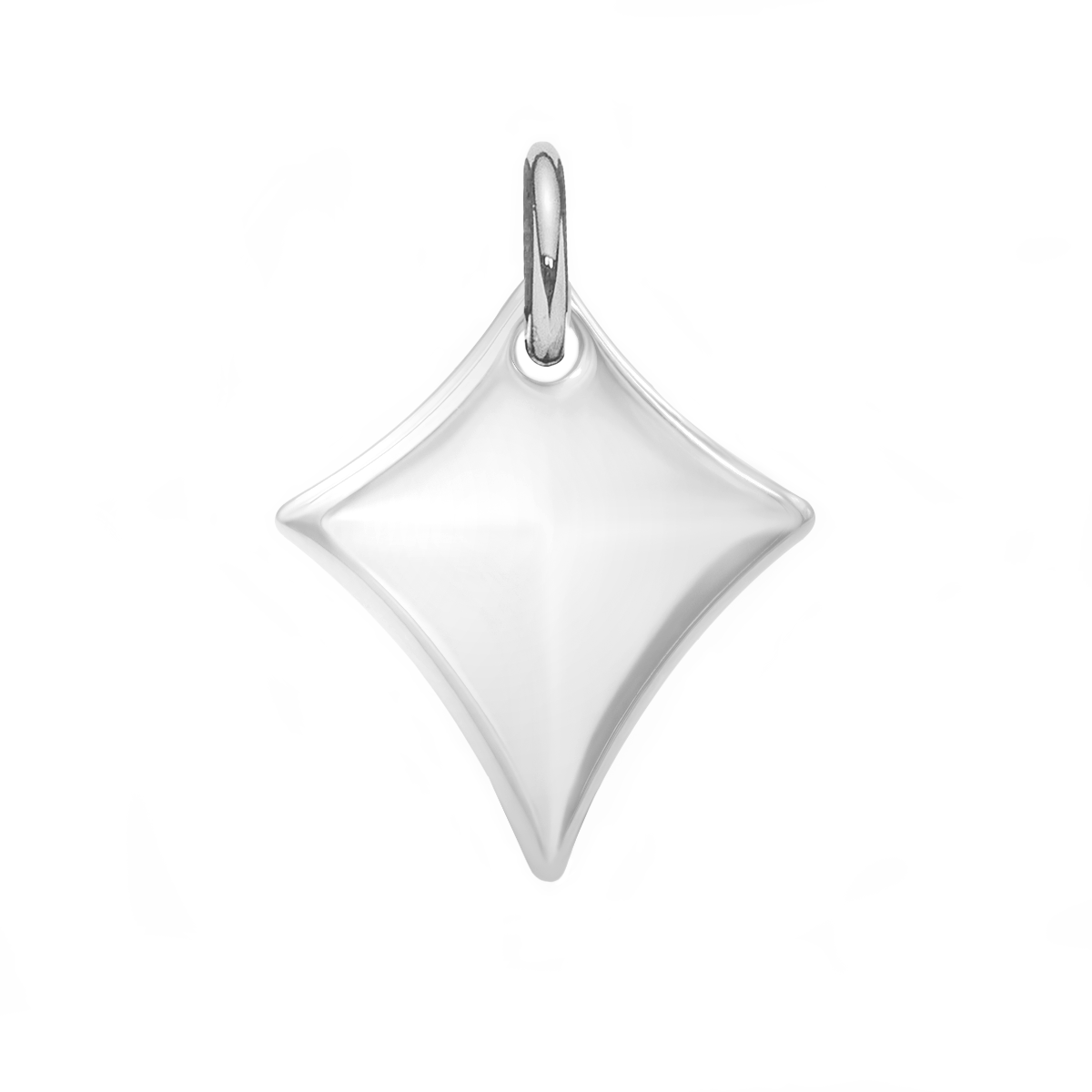 Pendentif Cerf-volant plaqué argent